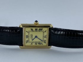 Cartier Tank Vermeil Clockwise Hellevoetsluis