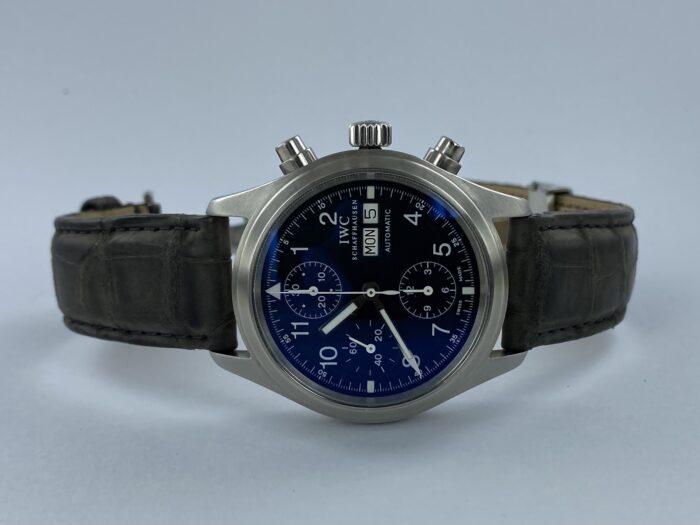IWC Pilot Chronograph ref. IW370603 Clockwise Hellevoetsluis