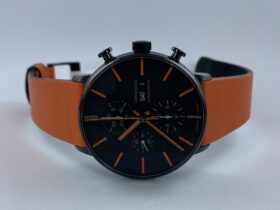 Junghans FORM A Chronoscope ref.27/4370.01 Clockwise Hellevoetsluis