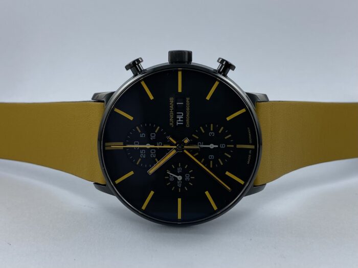 Junghans FORM A Chronoscope ref.27/4372.01 Clockwise Hellevoetsluis