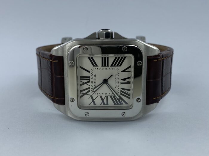 Cartier Santos100 ref. 2656 Clockwise Hellevoetsluis