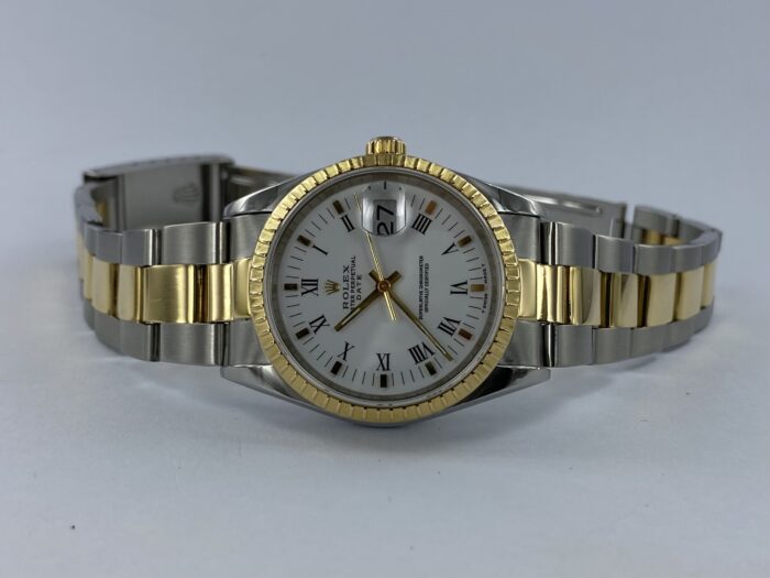 Rolex Oyster Perpetual Date ref.15223 Clockwise Hellevoetsluis