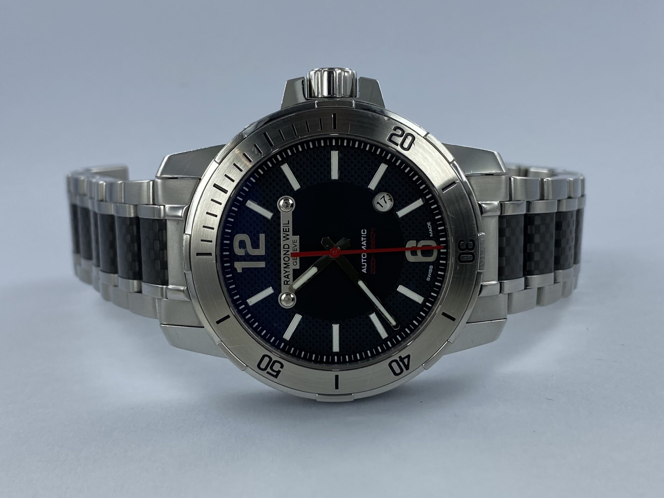 Raymond Weil Nabucco Stahl Carbon 44mm 3900 Clockwise Hellevoetsluis Raymond Weil Nabucco Stahl Carbon 44mm 3900 Clockwise Hellevoetsluis