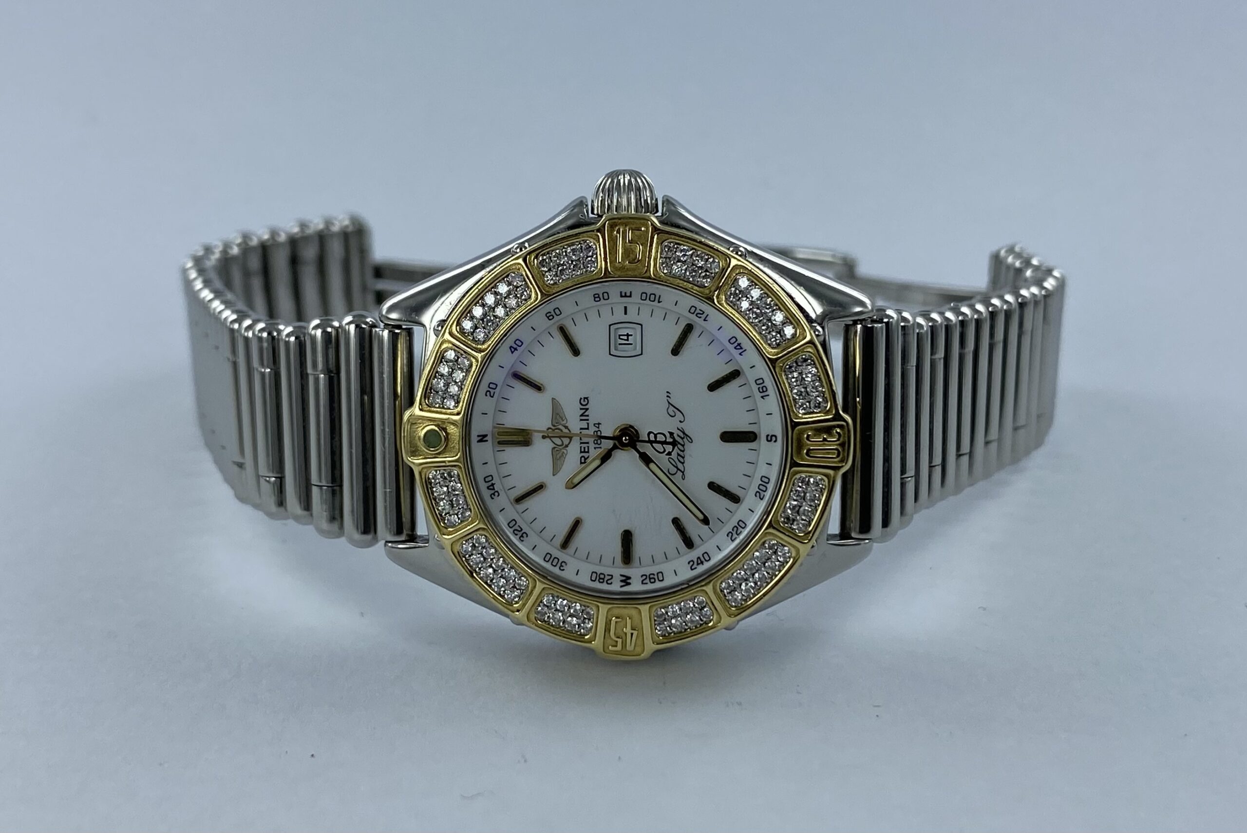 Breitling Lady J Ref nr. D52065 Clockwise Hellevoetsluis Breitling Lady J Ref nr. D52065 Clockwise Hellevoetsluis