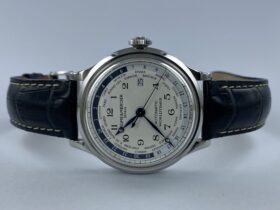 Baume & Mercier Capeland World Timer Date ref.65733 Clockwise Hellevoetsluis