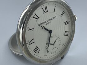 Frederique Constant Table Clock FC-208MC7TC6 Clockwise Hellevoetsluis