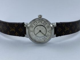 Louis Vuitton Tambour Monogram Ref. Q12MG Clockwise Hellevoetsluis